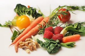 vegetables and fruits on the table