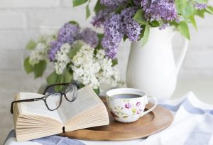 A reading corner