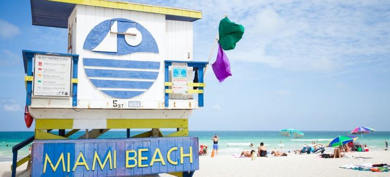 Miami Beach lifeguard station