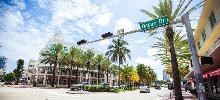 Ocean drive street