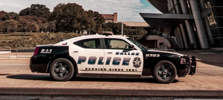 A police car.