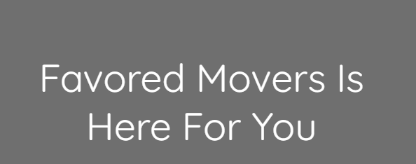 Favored Movers company logo