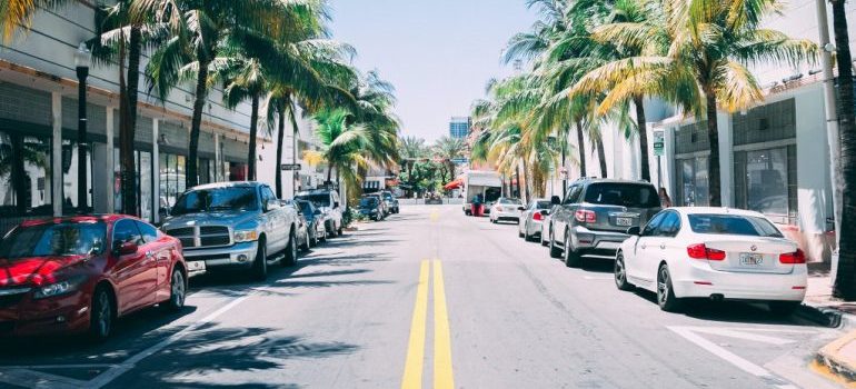 parked cars in Florida City FL