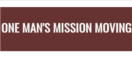 One Man's Mission Moving company logo