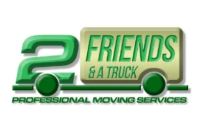 2 Friends and a Truck Moving Company logo