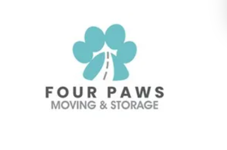 Four Paws Moving & Storage company logo