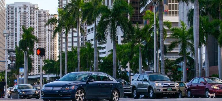 parking car after Moving from Jacksonville to Miami