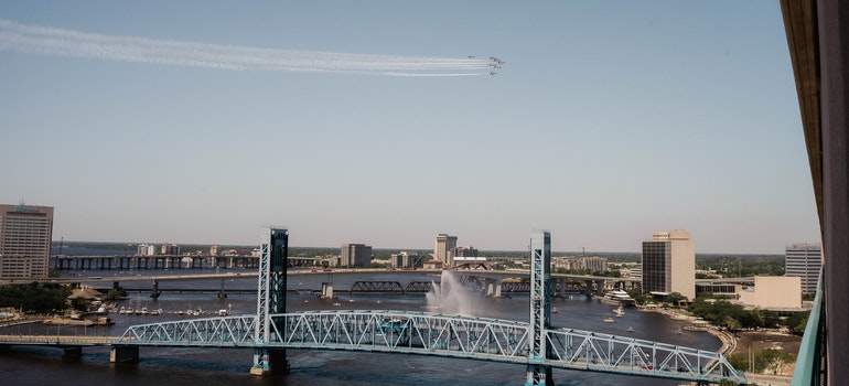 The bridge in Jacksonville