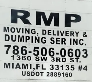RMP Moving company logo
