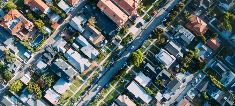 Miami Springs from above