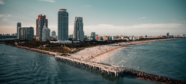 Aerial view on Miami