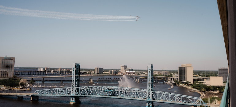 Main street bridge in Jacksonville, Florida