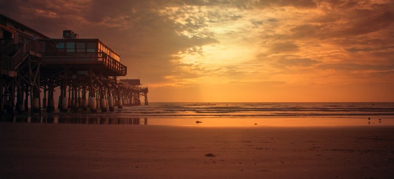 florida beach sunset