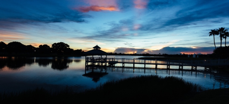 A beach in Port St. Lucie, FL