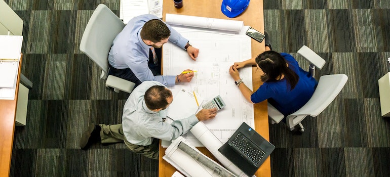 people on a meeting after moving from Gainesville to Lehigh Acres