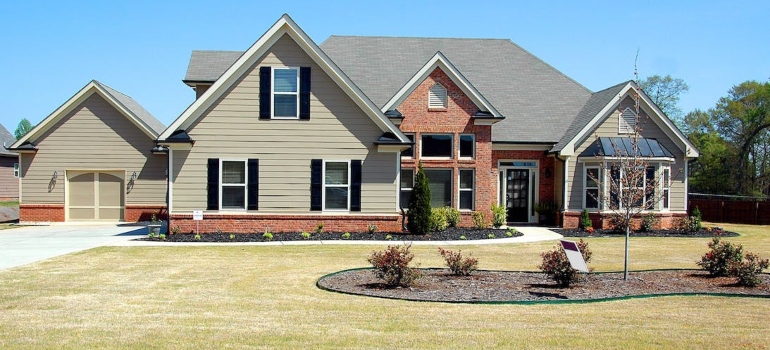 a house that offers suburban living in Florida