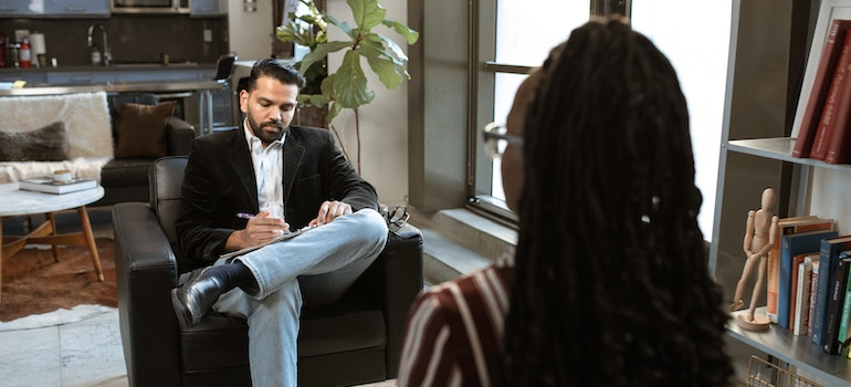 a man on an interview, after moving from Pembroke Pines to Lakeland