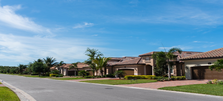 Florida suburban neighborhood