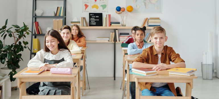 Kids in schools in Sunny Isles Beach