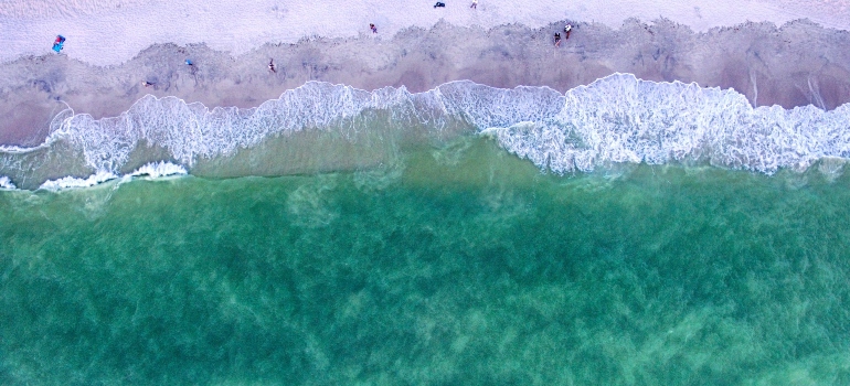 Picture of a beach in Naples 