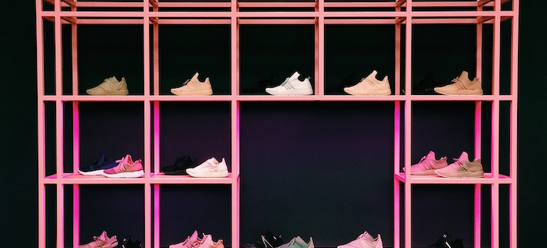 a shoe collection