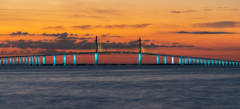 big bridge across the water