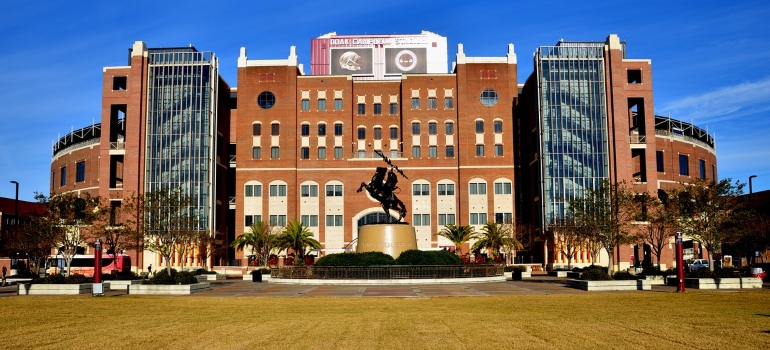 Florida State University is one of the reasons people keep moving from Tampa to Tallahassee 
