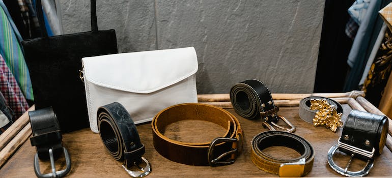 Belts and purses