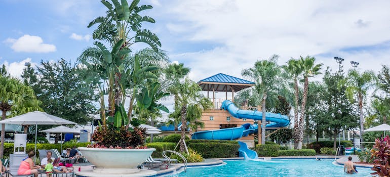 Photo of a water park. Water park is one of the reasons family-friendly places in Pembroke Pines